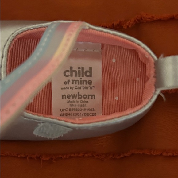 Carter's Pink, Silver, and Cream Baby Shoes Collection - Picture 2 of 2